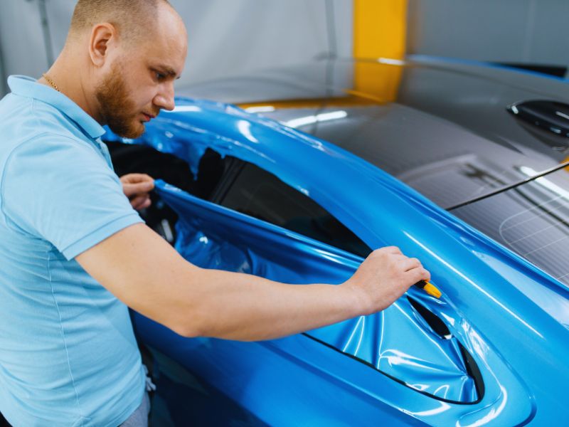 Vinyl Wrap Material Requirements for Highlander